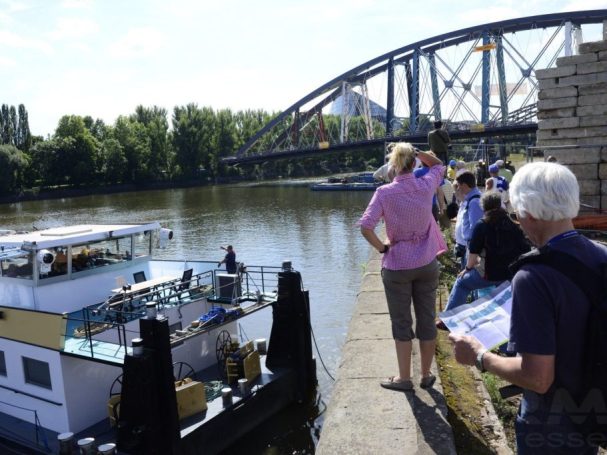 © Friedhelm Herr / R98Bild Neue Osthafenbrücke – Foto von Friedhelm Herr / BildR98